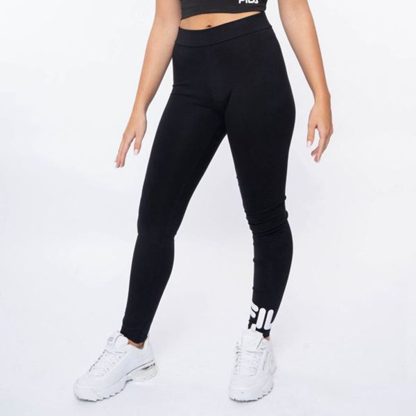 Fila Mono Deckle Women's Leggings - Black,NZ 206-58974